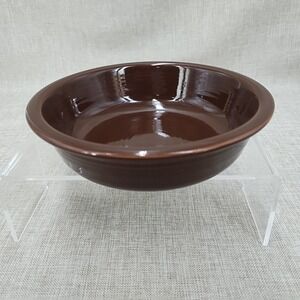 Fiesta Retired Chocolate Classic Rim Cereal Bowl 6 7/8"  19 oz LN Condition